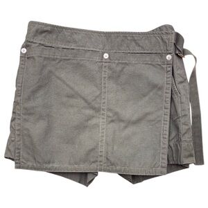 Sacai Olive Green Skort